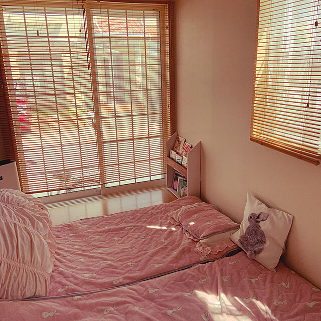 tomoのニトリ-木目ブラインド(リンクス3 LBR 88X183) の家具・インテリア写真