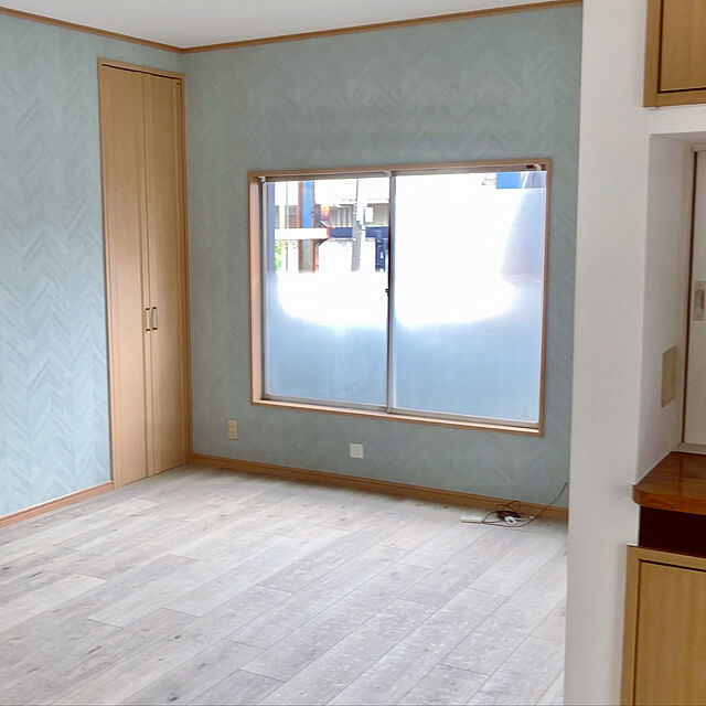 ayukoの-壁紙 のり付き のりなし サンゲツ ファイン クロス FE6013〜6014の家具・インテリア写真
