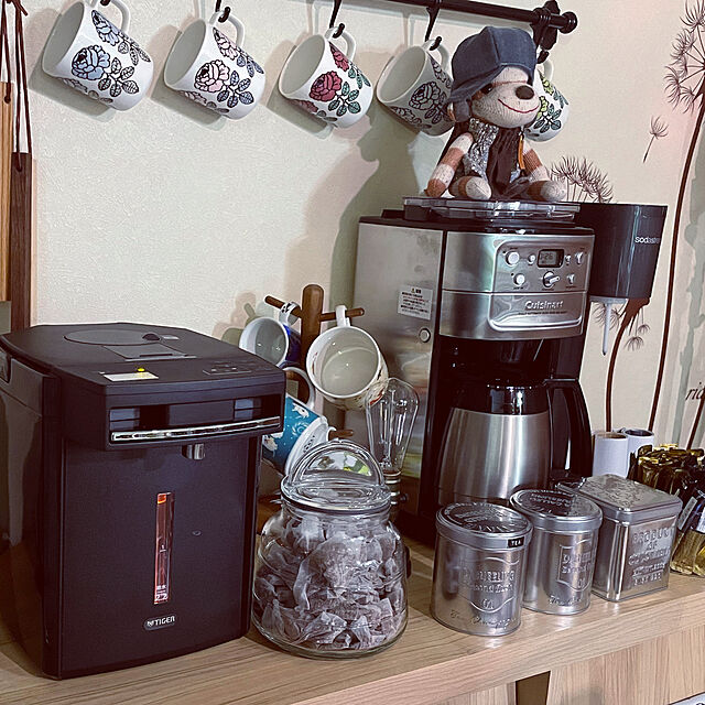 Harumiの-タイガー｜TIGER 電気ポット 蒸気レスVE電気まほうびん ブラック PIM-G220K [2.2L /蒸気レス機能つき]の家具・インテリア写真