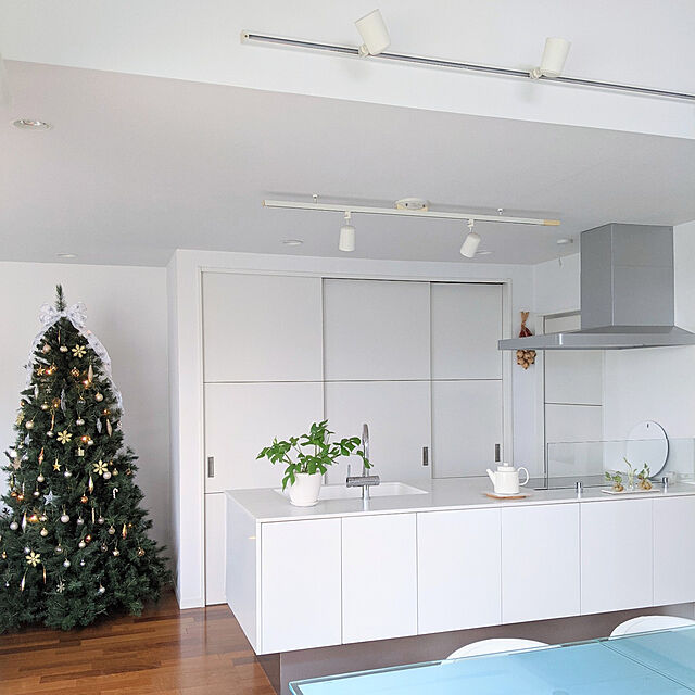 gooskaの-クリスマスツリー 210cm 北欧 おしゃれ ヌードツリー もみの木のような高級感 フェイクグリーン オブジェ ディスプレイ 2020 【おとぎの国】の家具・インテリア写真