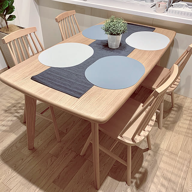 mkrnのイケア-【NEW】IKEA OMT&#196;NKSAM オムテンクサムランチョンマット, 滑り止め付き, ブルーグレー303.850.63【メール便不可】の家具・インテリア写真