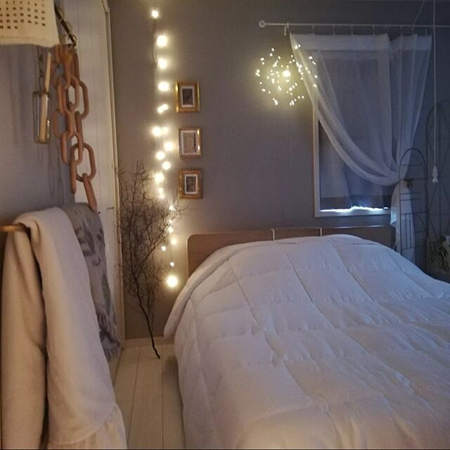 fumitanのABLIN-花火ライト、2パック銅線スターバーストライトUSB操作8つのモードで調光可能な装飾的な妖精のライト屋内および屋外用装飾 (150 LED, マルチカラー)の家具・インテリア写真