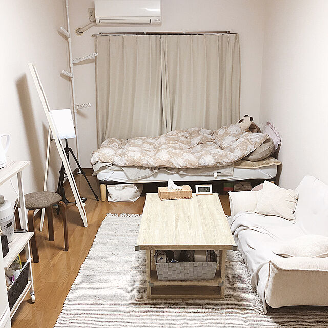 pmpmのニトリ-フリーカバー 小さめサイズ(マカロンLGY 140X190) の家具・インテリア写真