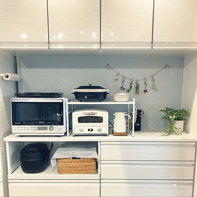 shiho-home.のパナソニック-パナソニック 炊飯器 5.5合 可変圧力おどり炊き 全面発熱5段IH式 ブラック SR-MPA101-Kの家具・インテリア写真