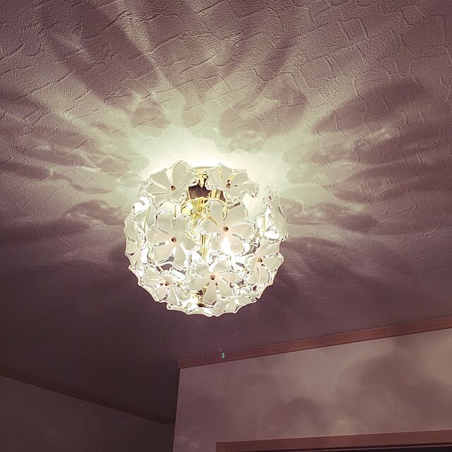 nabeeのキシマ-照明 電球付 シーリングライト ブーケ 1灯 300φx290Hmm キシマの家具・インテリア写真