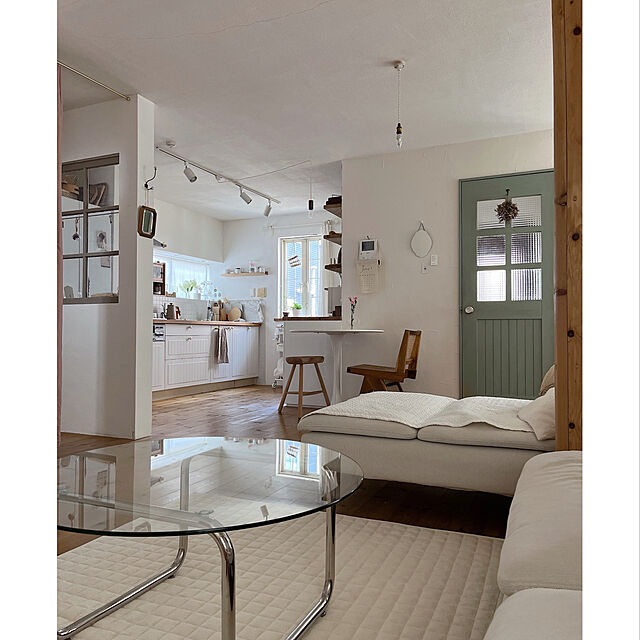 saooo39のイケア-ROSSARED ロッサレッド ミラーの家具・インテリア写真