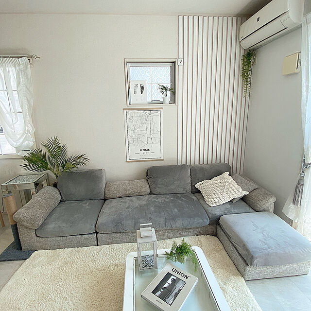 mii_home_39の-kuroshio ダイヤテーブル 85005 ミラー W350×D350×H560mm|家具・インテリア 家具・収納用品 ソファー・テーブル・椅子 ガラステーブルの家具・インテリア写真