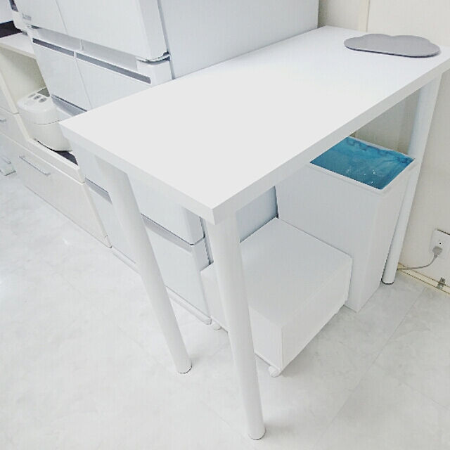 Kaori39のサカベ-カウンターテーブル ハイテーブル 90cm幅  高さ90cm バーテーブル ハイタイプ 平机 デスクの家具・インテリア写真