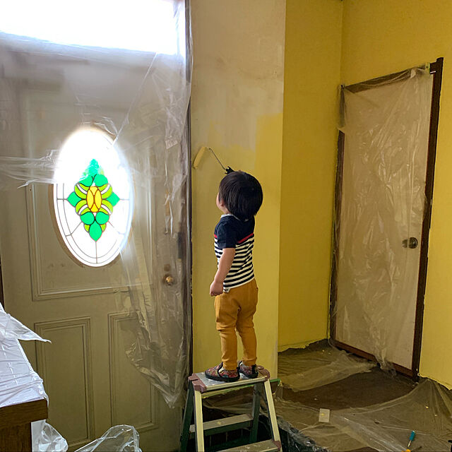 ol.zq.0123のカインズ-カインズ ホワイティーカラーズ 水性塗料 室内用 1kg にこにこイエローの家具・インテリア写真