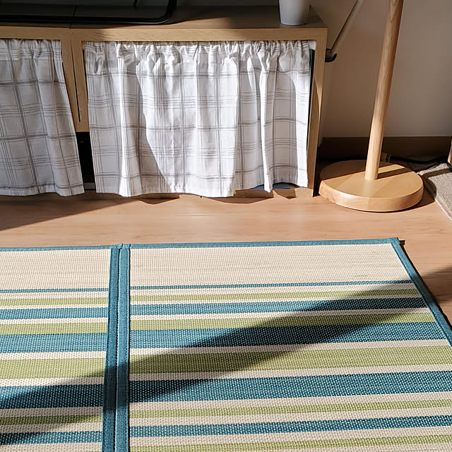 go-chanのニトリ-タケラグ(グラデi GR 180X180) の家具・インテリア写真