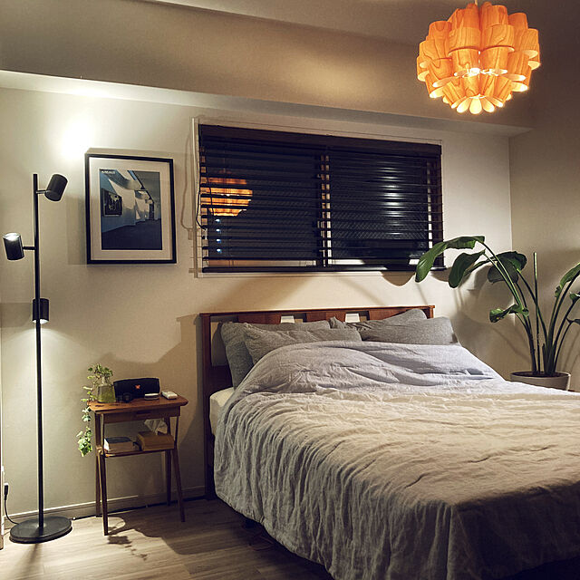 yanyanyanのSTOKKE-ACME Furniture BROOKS BED DOUBLE【3個口】 ブルックス ベッドフレームの家具・インテリア写真