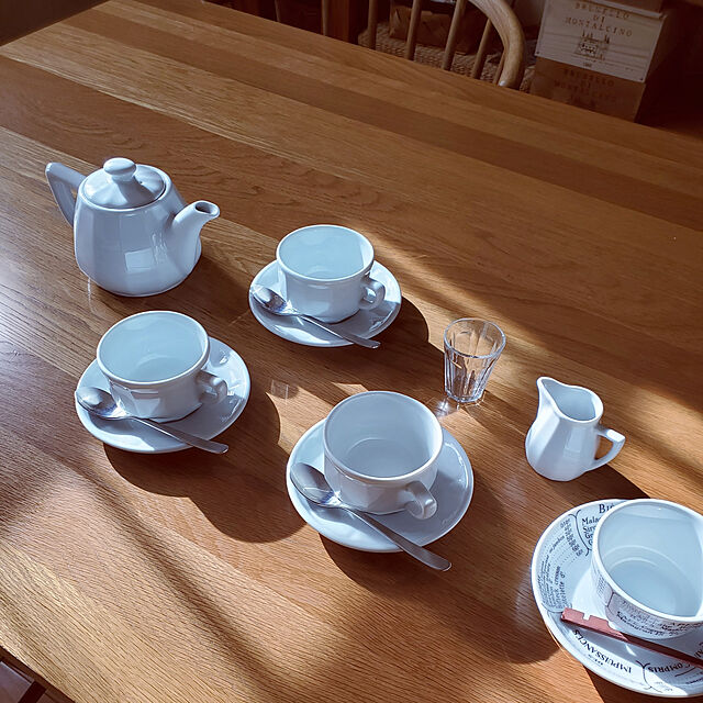 ringoの-カフェの定番食器といえばこれ！APILCO（アピルコ）FLORAシリーズコーヒーカップ＆ソーサーギフト プレゼント SSK23の家具・インテリア写真