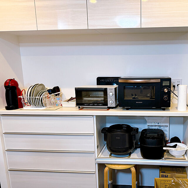 mii_orangeのアイリスオーヤマ-CHEF DRUM 自動調理鍋 4.5L DAC-IA2-H グレーの家具・インテリア写真