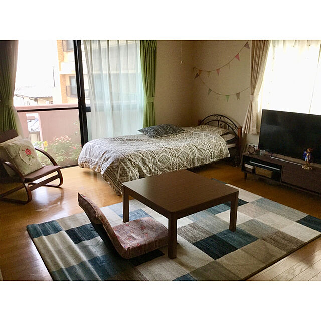 monaka.のニトリ-掛け布団カバー シングル(アフリーン S) の家具・インテリア写真