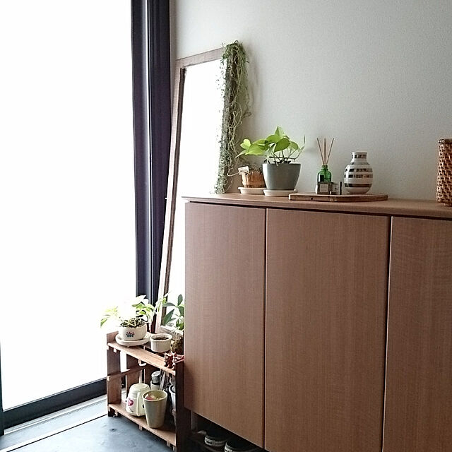 yukoの無印良品-ラタンスティックの家具・インテリア写真