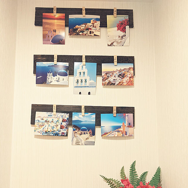 rarinの-Plus Nao(プラスナオ) ポストカード はがき 葉書 ハガキ 30枚セット サントリー二島 サントリー二 エーゲ海 ギリシャ アート 景色 絶景 キ - -の家具・インテリア写真