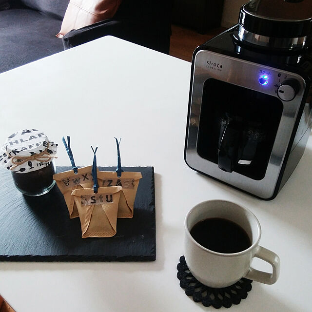 miwaの-siroca シロカ STC-501 全自動コーヒーメーカー 全自動コーヒーマシン オート 挽きたてコーヒー コーヒー豆 粉 ドリップ STC501【送料無料】の家具・インテリア写真