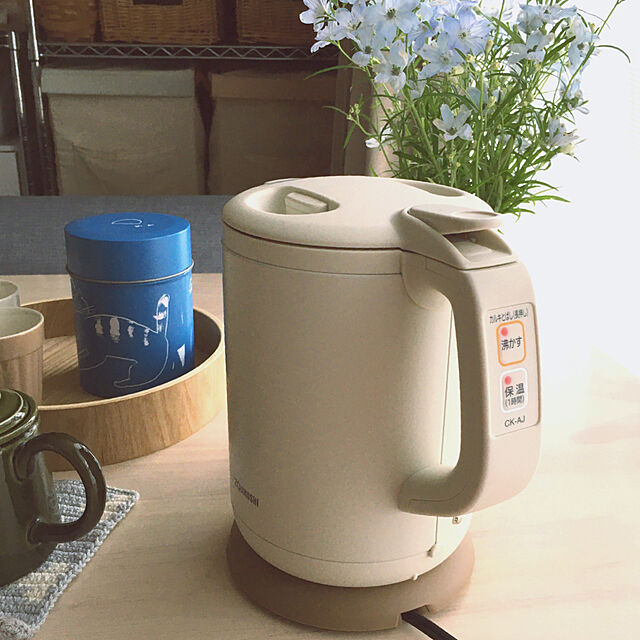 hiyoのユニコン-Coffee Canister Cat トラネコボンボン ブルーの家具・インテリア写真