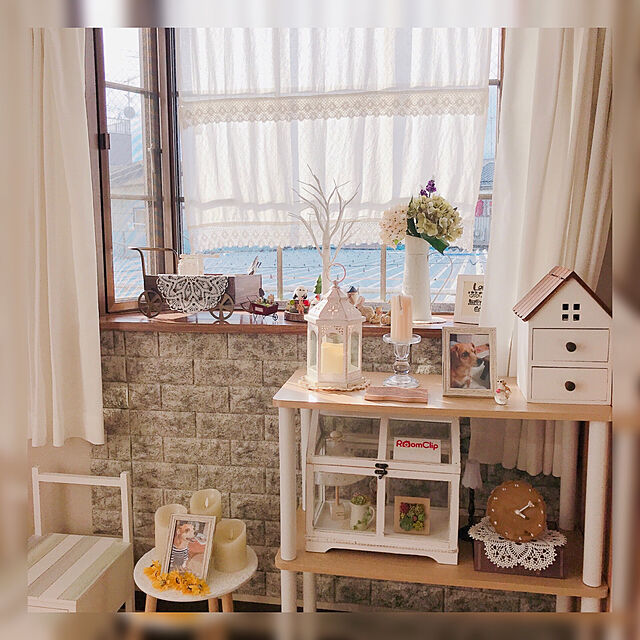 natsuの-salut!(サリュ) ライフスタイル ブリキピッチャー ホワイトの家具・インテリア写真