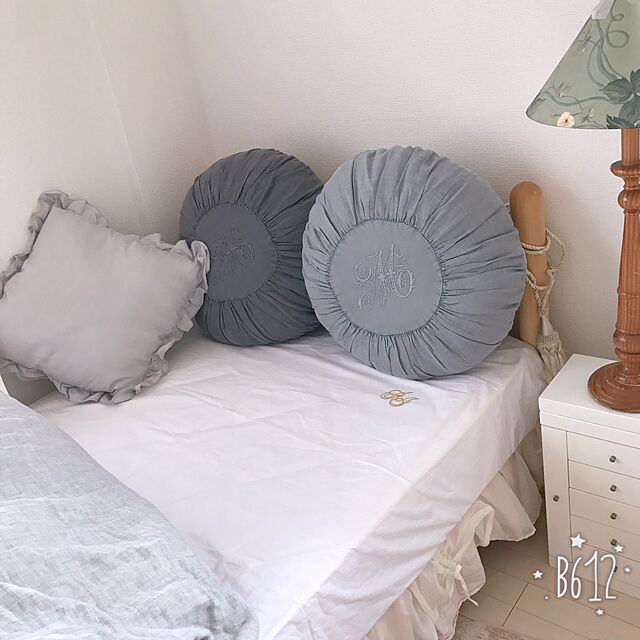 cherryb.のニトリ-枕カバー(サンドポイント3WH) の家具・インテリア写真