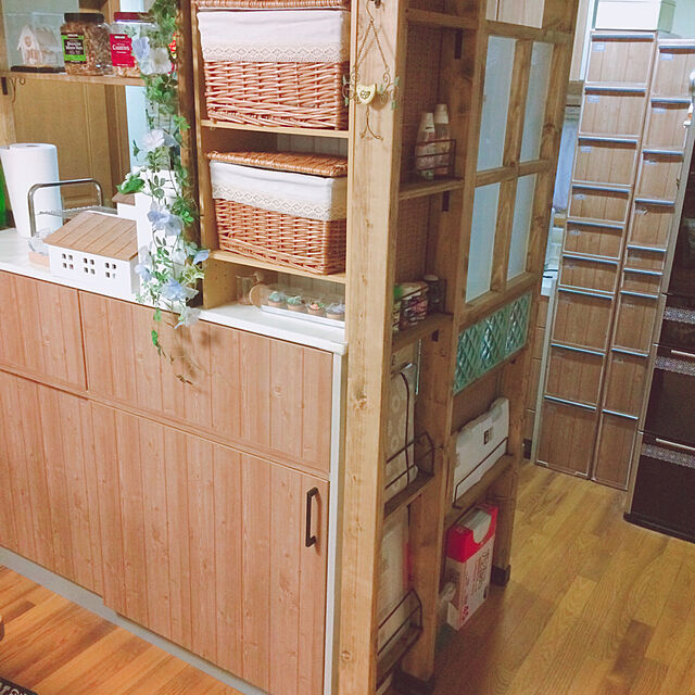 Asakaru_sopの-【6月5日まで大型商品送料無料】スリムストッカー(幅17/25.5cm)の家具・インテリア写真