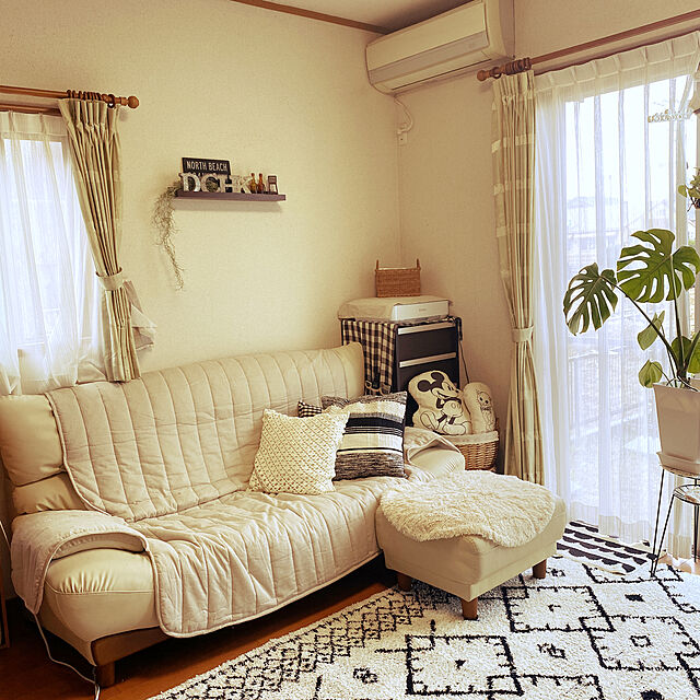 chiekawa63のニトリ-肘付ソファパッド(ブレンドO 3P) の家具・インテリア写真
