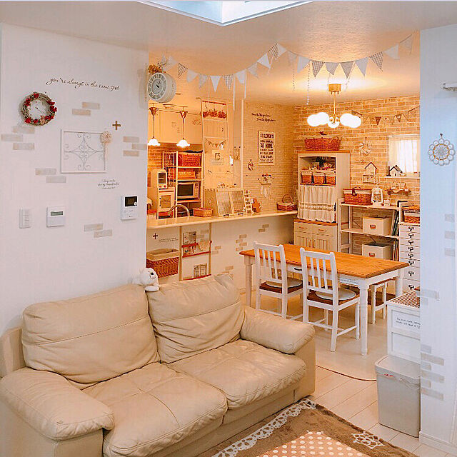 naosunnyの-salut!(サリュ) LEDランタン ホワイトの家具・インテリア写真
