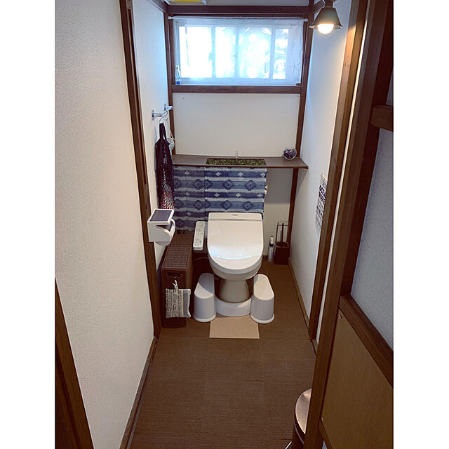 Natsuのサンコー-サンコー　おくだけタイルマット　25×25cm　20枚入　ベージュの家具・インテリア写真