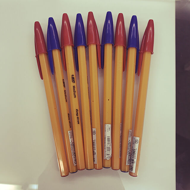 bumpei39の-BIC　油性ボールペン　ビックオレンジ　1．0mm　青　E−ORMJ20EGBLU　1箱（20本）の家具・インテリア写真