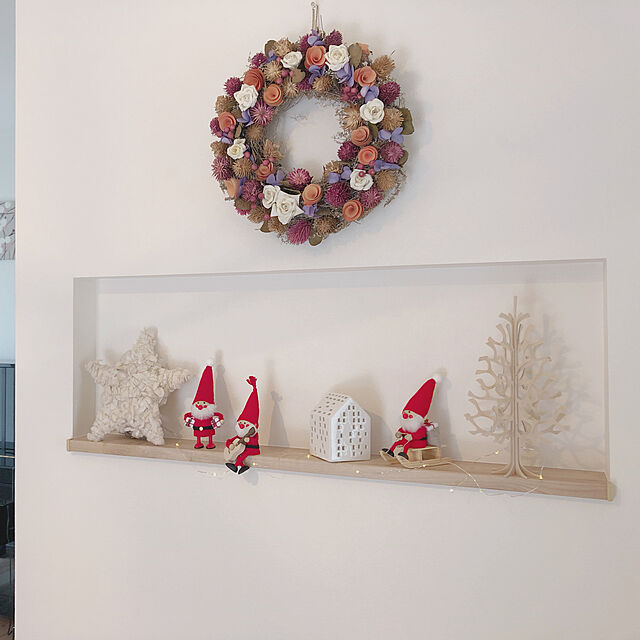 k__s.home59の-NORDIKA nisse ノルディカ ニッセ 人形 欲張りサンタ サンタ サンタクロース クリスマス オブジェ 飾り 木製 北欧 雑貨 置物 プレゼント ギフトの家具・インテリア写真