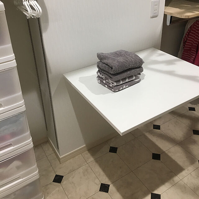 menのイケア-【IKEA Original】NORBERG 壁取り付け式ドロップリーフテーブル ホワイト 74x60 cm バーテーブル 2人用《-イケア-》の家具・インテリア写真