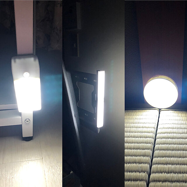 pokachanの-人感センサーライト USB LED マグネット 玄関 室内 充電式 屋外 廊下 小型 軽量 感知式 自動消灯の家具・インテリア写真