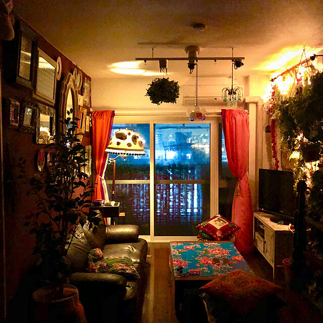 mgyの-C-DQS ハロウィン イルミネーション レストラン バー ホーム LED 屋外室内装飾 夜間 イルミネーション ツリー 電飾 フェアリーストリングライト クリスマス 結婚式 パーティデ コレーション (水滴型（フルカラー）)の家具・インテリア写真