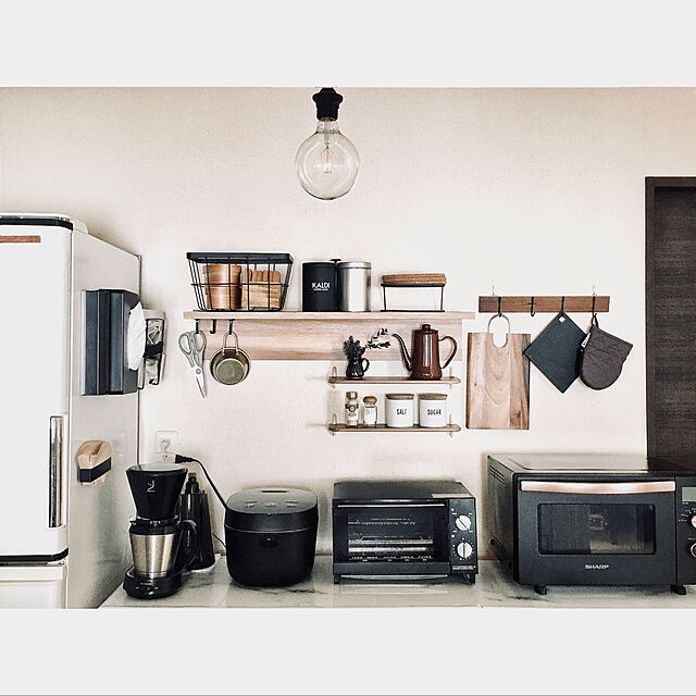 Muguetのシャープ-RE-F18A-B SHARP シャープ 18L オーブンレンジ ブラック系の家具・インテリア写真