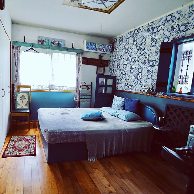 burubonのニトリ-枕カバー(Dコットン2 BL) の家具・インテリア写真