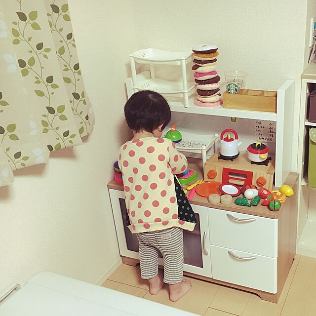 Tomomiの-トイザらス ジャストライクホームおうちごっこ サクッとキッチンセットの家具・インテリア写真