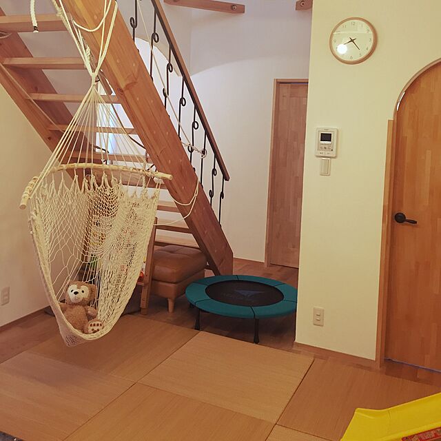 issaの-エアロライフ ホームジャンピング 直径92cm 送料無料 エアロライフ モダンロイヤル 室内用 トランポリン エクササイズの家具・インテリア写真