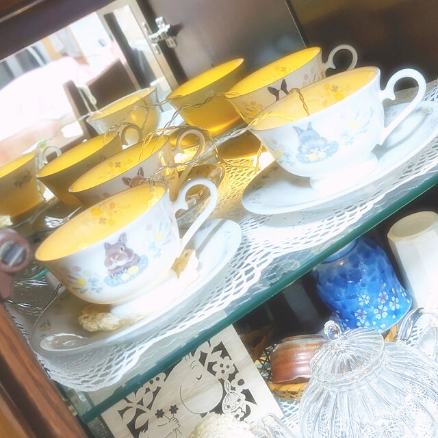 mariaの-YOU+MORE! ほっこりお茶会 うさぎと草花のティーカップ&ソーサーの会 フェリシモ FELISSIMOの家具・インテリア写真