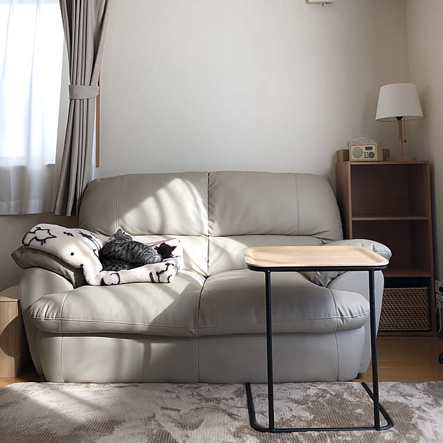 nicoのニトリ-２人用ソファ(NシールドビットKD BE) の家具・インテリア写真
