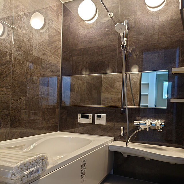 eriの-ユニットバス システムバスルーム LIXIL/リクシル アライズ Kタイプ 1318(メーターモジュール)サイズ アクセント張りB面 戸建用 浴槽 浴室 お風呂 リフォーム 建材屋の家具・インテリア写真