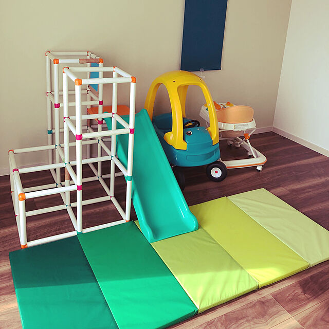 anne.tsuhiの-白いわんぱくジム(1台)【People(ピープル)】[おもちゃ 遊具 運動 室内 8か月]の家具・インテリア写真
