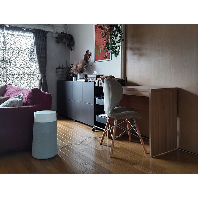 miwaの佐藤産業-デスク パソコンデスク 80幅 北欧 コンパクト スリム シンプル 木製 一人暮らし ブラウン TIFFY ティフィーの家具・インテリア写真