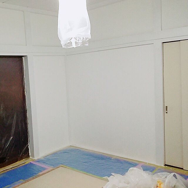 mayumaruのアサヒペン-アサヒペン 水性塗料 水性スーパーコート 1.6L ツヤ消し白の家具・インテリア写真
