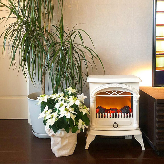 lovesspongebobのニトリ-暖炉型ファンヒーター(IV18)  【送料無料・玄関先迄納品】 【1年保証】の家具・インテリア写真