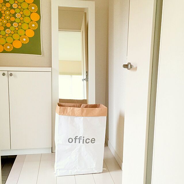 SAYOの-kolor ペーパーストレージバッグ Office グレー　ドイツ【メール便OK】の家具・インテリア写真