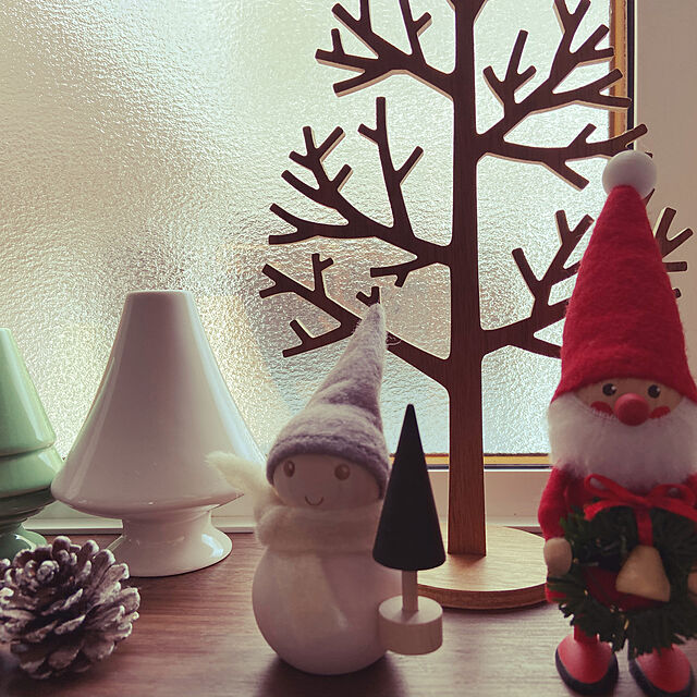 sweet_tktmのハイタイド-NORDIKA nisse ノルディカ ニッセ 人形 リースを持ったサンタ サンタ サンタクロース クリスマス オブジェ 飾り 木製 北欧 雑貨 置物 プレゼント ギフトの家具・インテリア写真