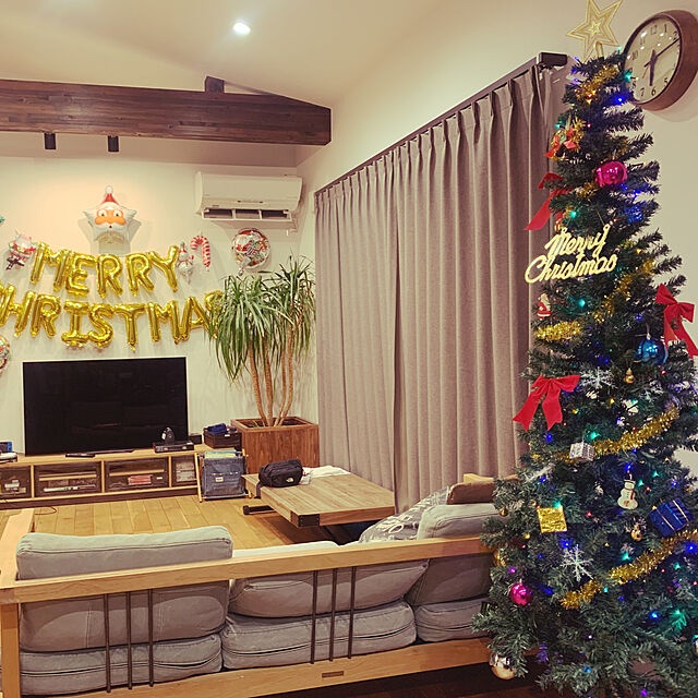 toMの-クリスマスバルーン 飾り 風船 40点セット MERRY CHRISTMAS レターバルーン サンタクロース 雪だるま クリスマスツリー キャンディーステッキ 星型サンタ アレンジ クリスマスグッズ X'masの家具・インテリア写真