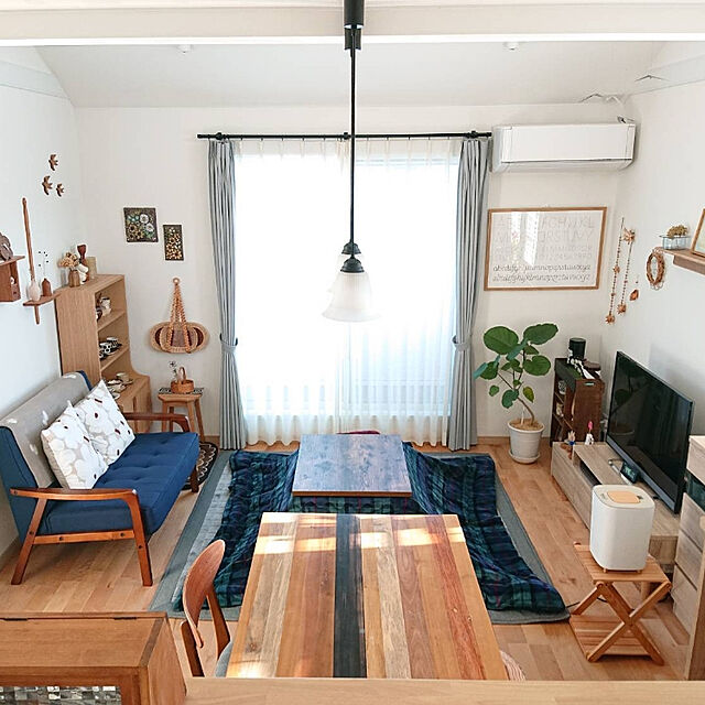 capiteruのニトリ-リビングこたつ(ステイン N8060) の家具・インテリア写真