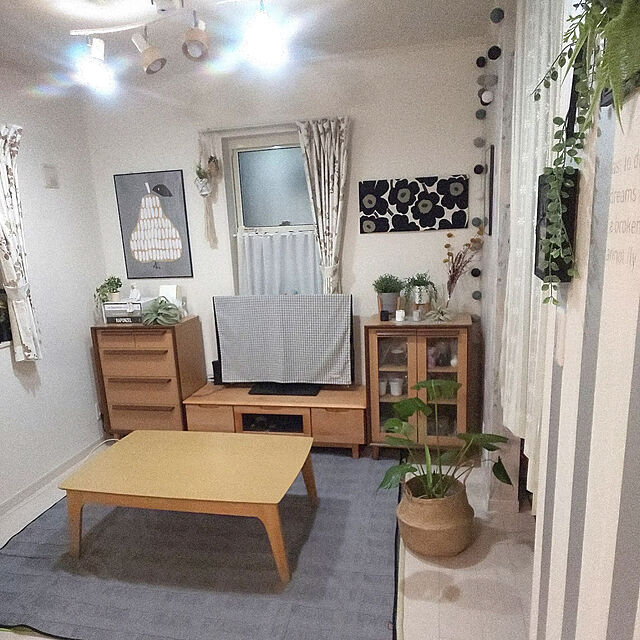 YUKKIのニトリ-こたつ敷ふとん 大判(キリムプリントH オオバン) の家具・インテリア写真