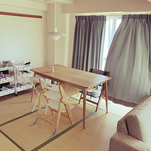 fet622の東谷-東谷｜AZUMAYA ダイニングテーブル ヘンリー HOT-540NA（W150×D80×H72cm）の家具・インテリア写真